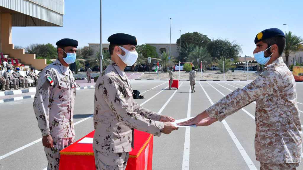 Image for the title: Al Shehhi attends graduation of national service recruits batch  