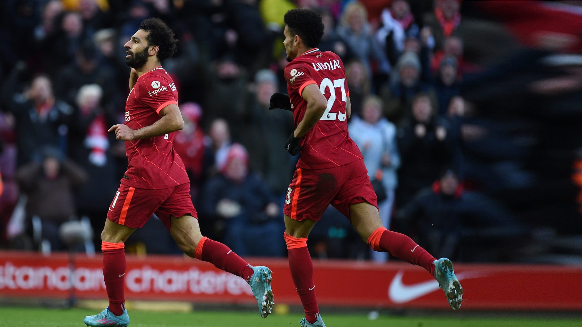 صورة بعنوان: ليفربول يقسو على نورويتش سيتي في الدوري الإنجليزي 