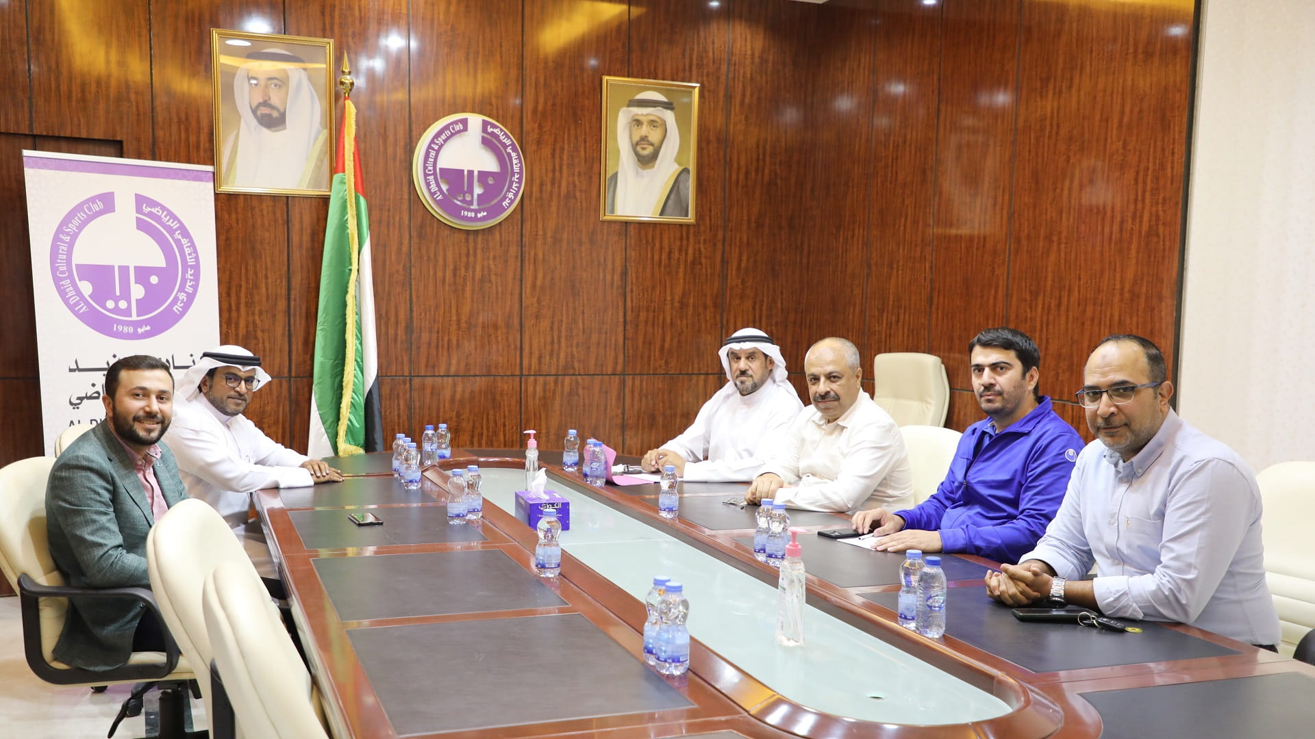 Image for the title: Al Dhaid Club holds meeting to discuss quality requirements 