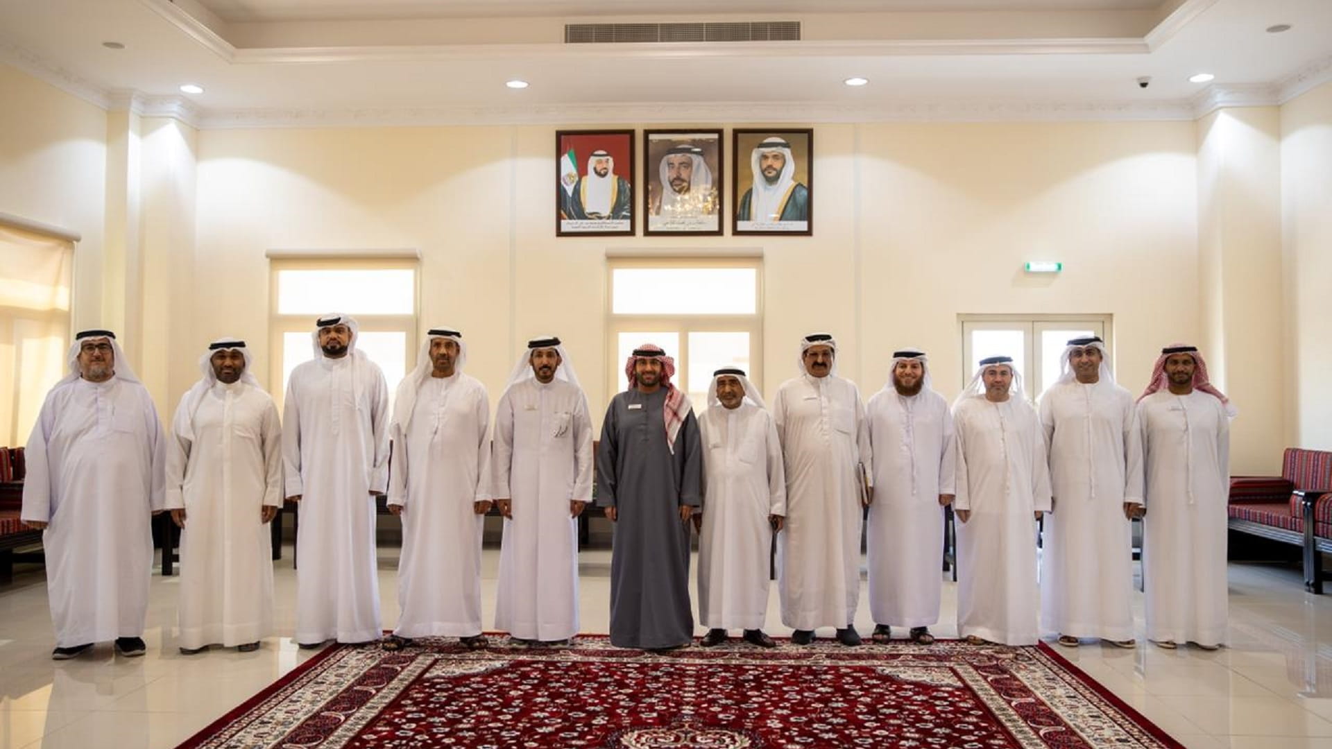 Image for the title: SDVAD meets with heads of Sharjah suburbs councils 