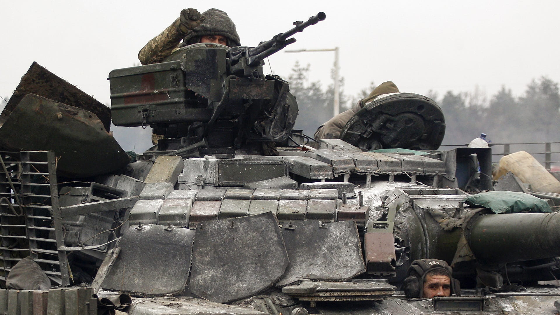 Image for the title: US: Russian forces lose momentum to stiff Ukraine resistance 