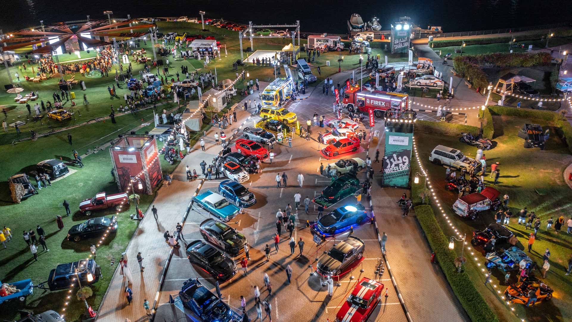 Image for the title: More than 15,000 Car and Bike Enthusiasts attend Wheelers Festival 