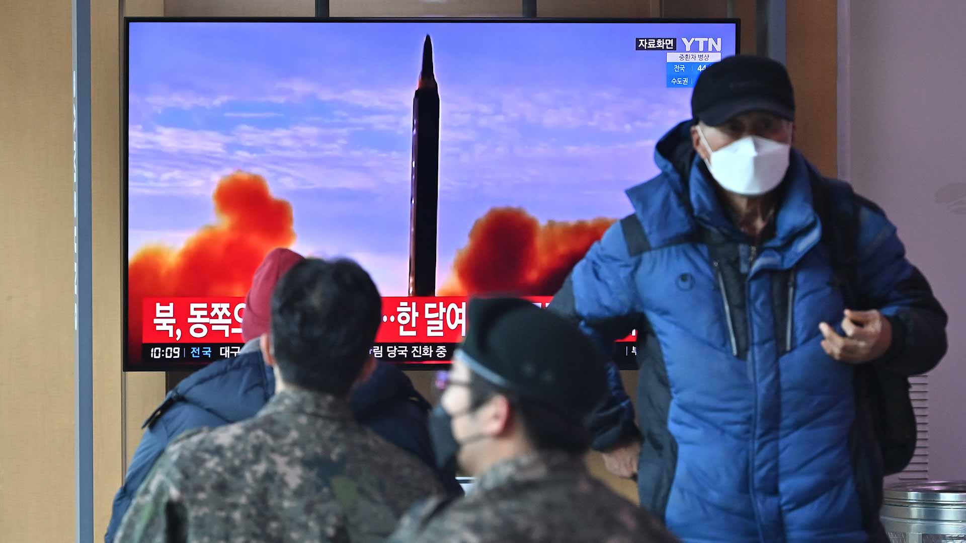 Image for the title: North Korea hails 'significant' test in satellite development 