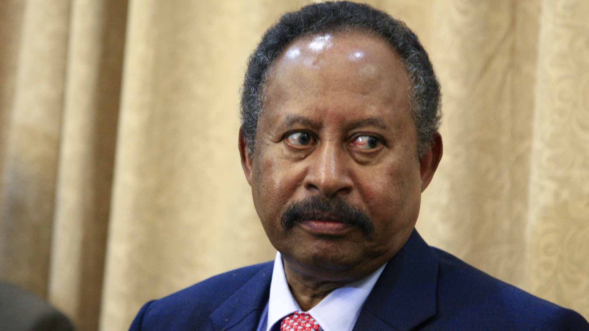 Image for the title: Sudanese Prime Minister Abdalla Hamdok resigns 