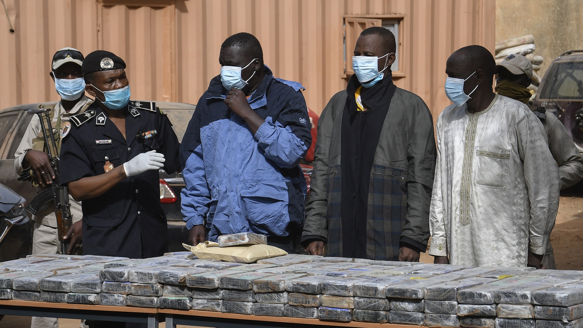 Image for the title: Historic cocaine seizure in Niger 