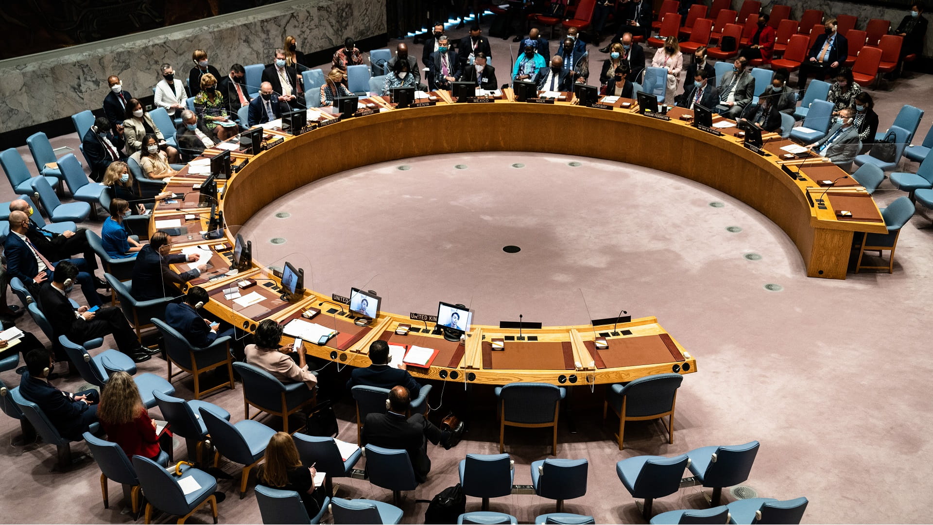 Image for the title: UN Security Council to meet Wednesday on Sudan 