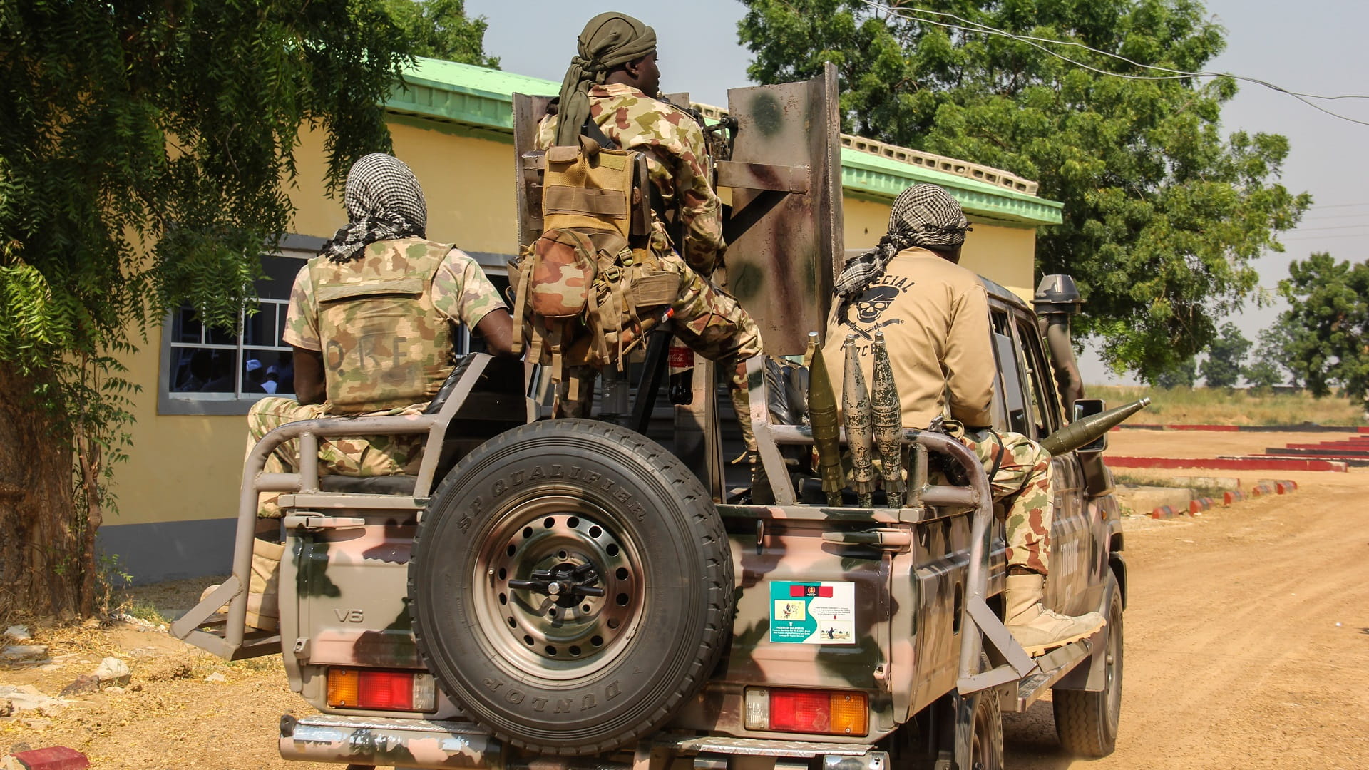 Image for the title: Gunmen kill at least 140 people in NW Nigeria 