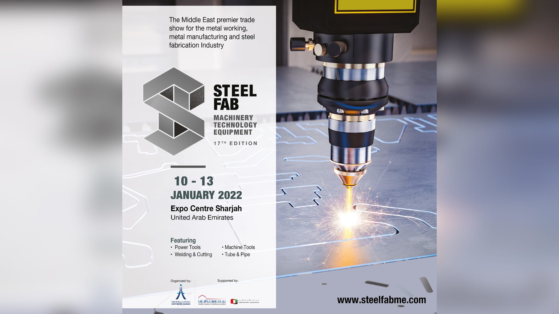 Image for the title: Over 150 exhibitors participate in Monday’s "SteelFab 2022" 