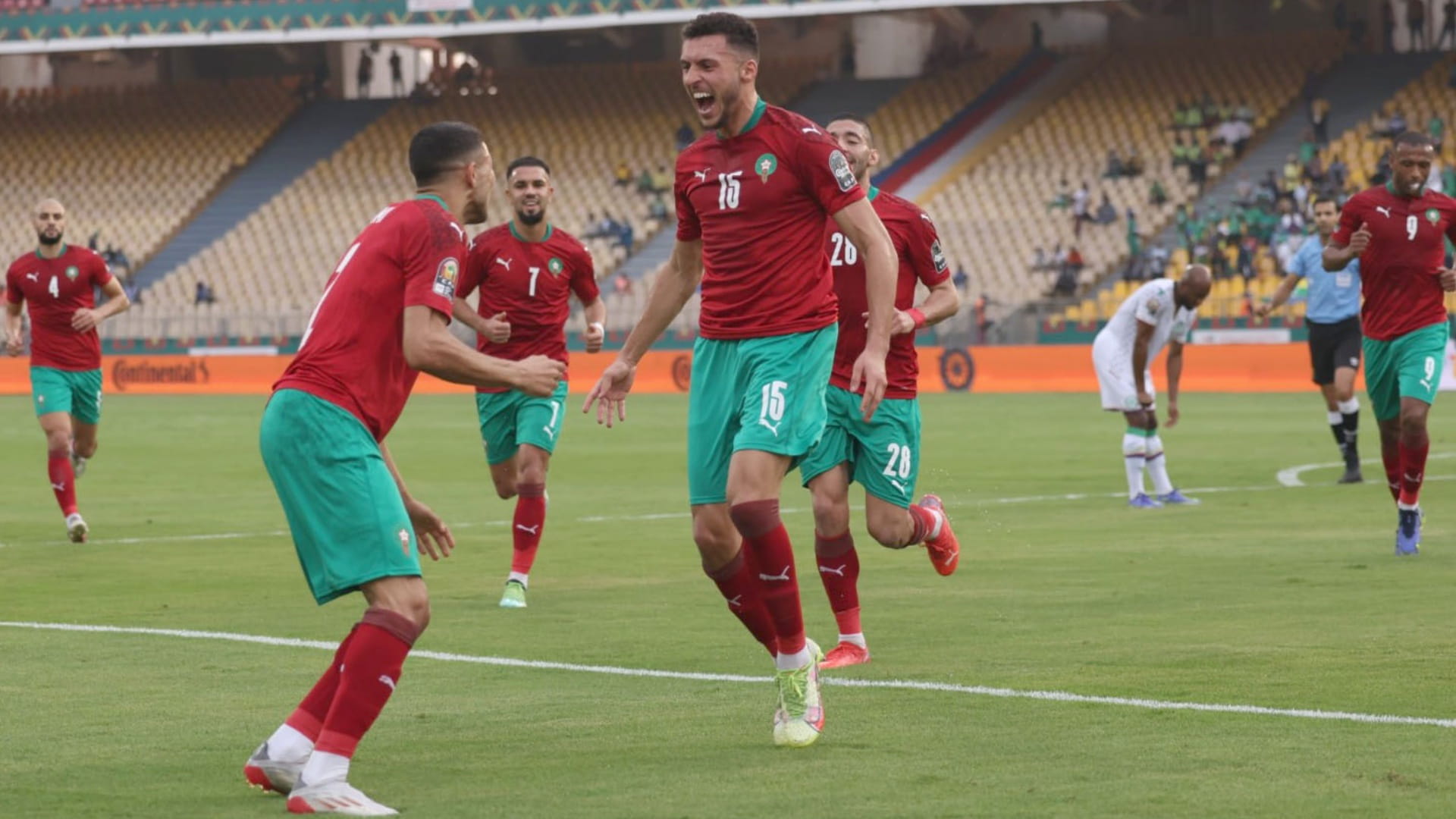 صورة بعنوان: المغرب يهزم جزر القمر بثنائية ويصعد لدور الـ16 في كأس أمم إفريقيا 