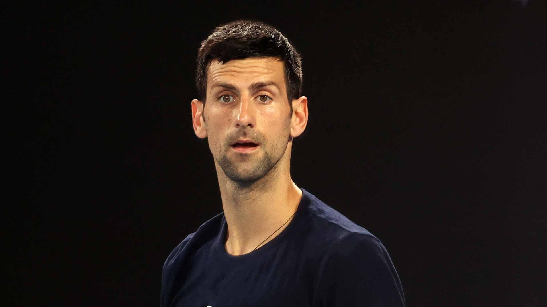 Image for the title: Djokovic detained again in Australia, declared public threat 