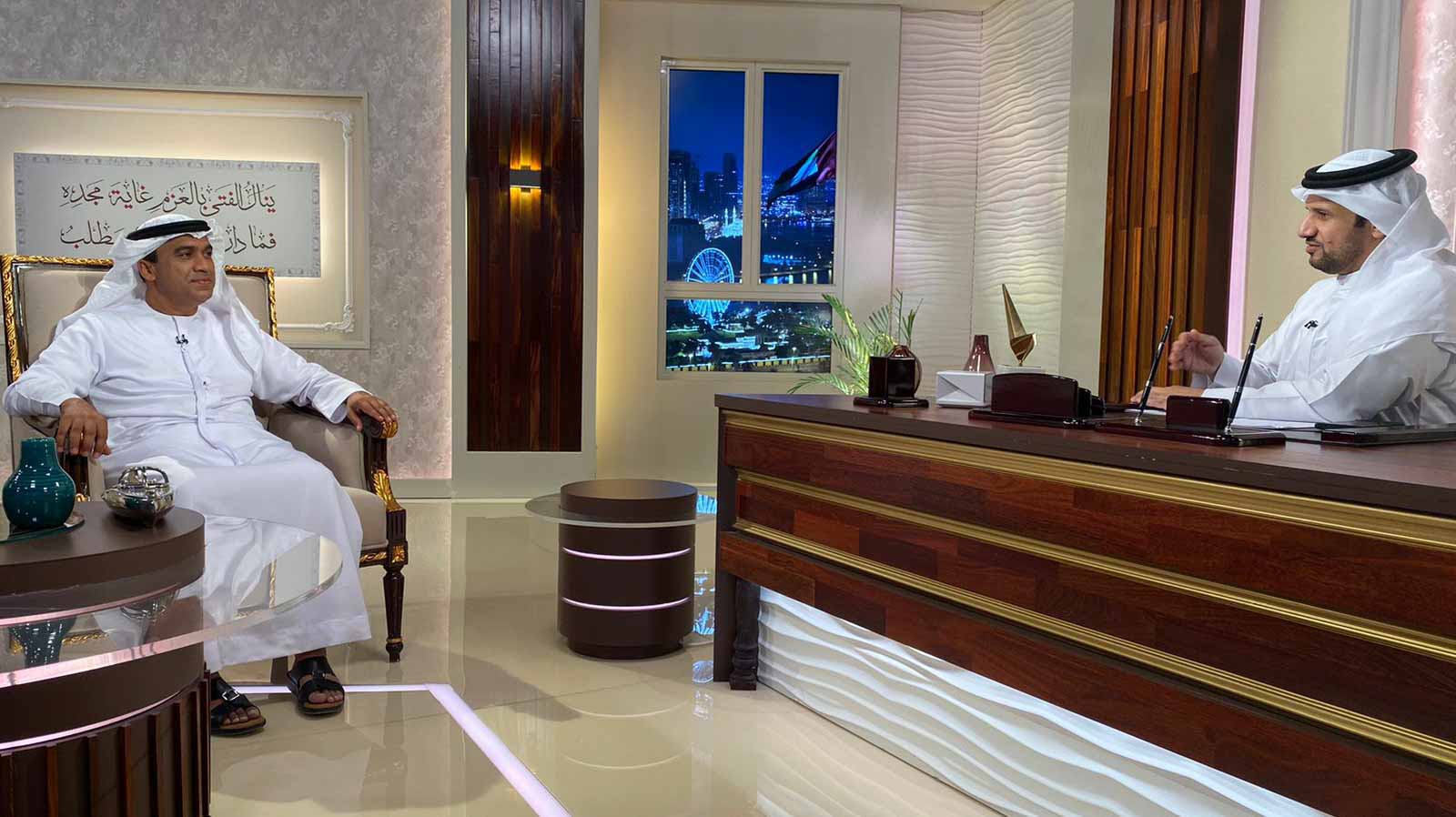 Image for the title: "Hekayate" hosts DG of Ras Al Khaimah Broadcasting Authority 