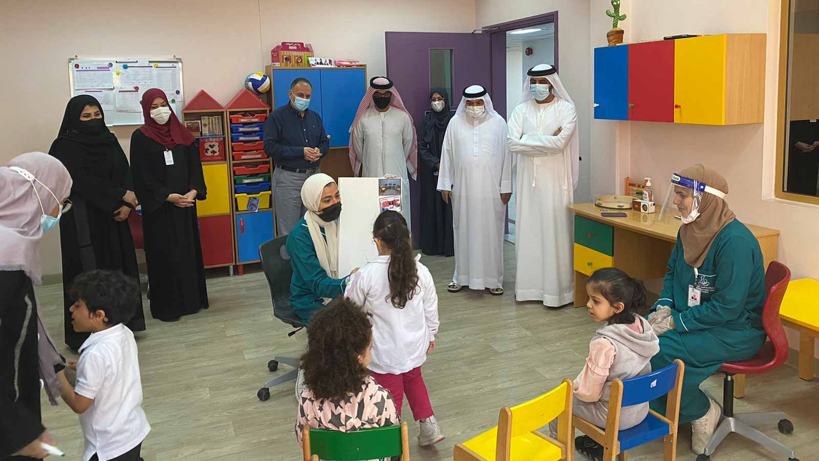 Image for the title: SCC’s Committee meets Sheikha Jameela to review SCHS’ services 