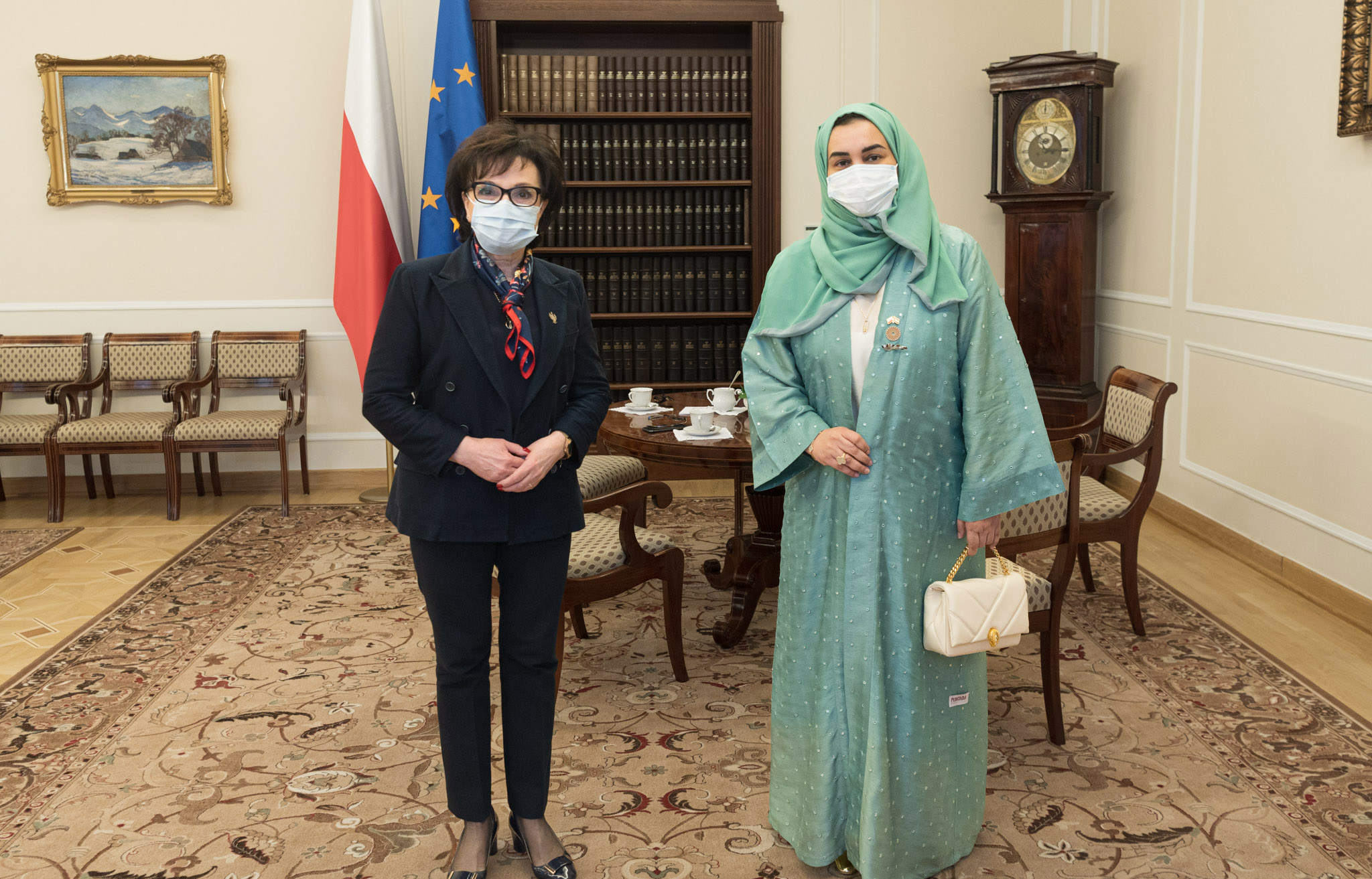 Image for the title: UAE Ambassador, Speaker of Polish Parliament discuss cooperation 