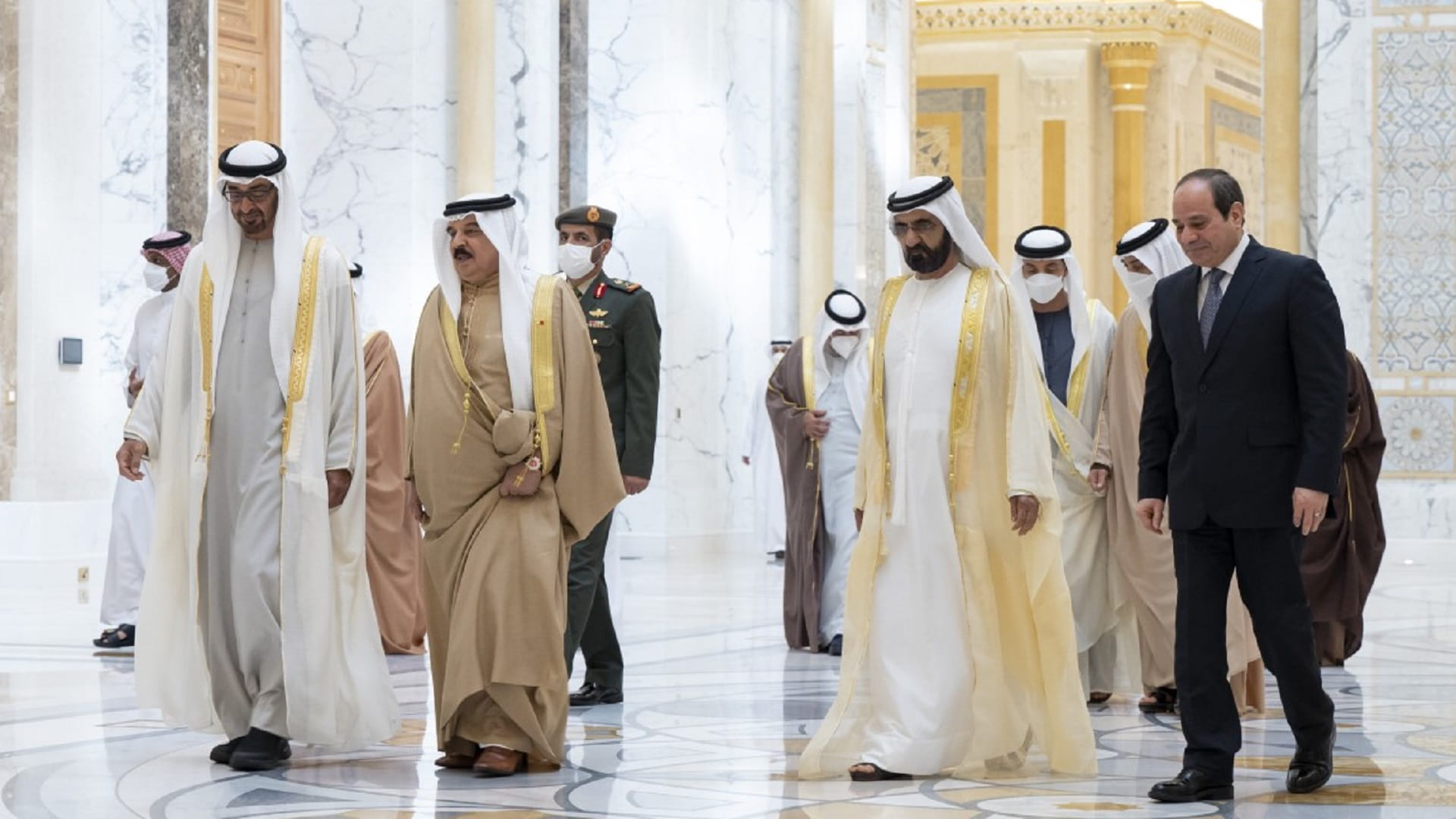 Image for the title: UAE-Egypt-Bahrain summit deliberates regional issues 