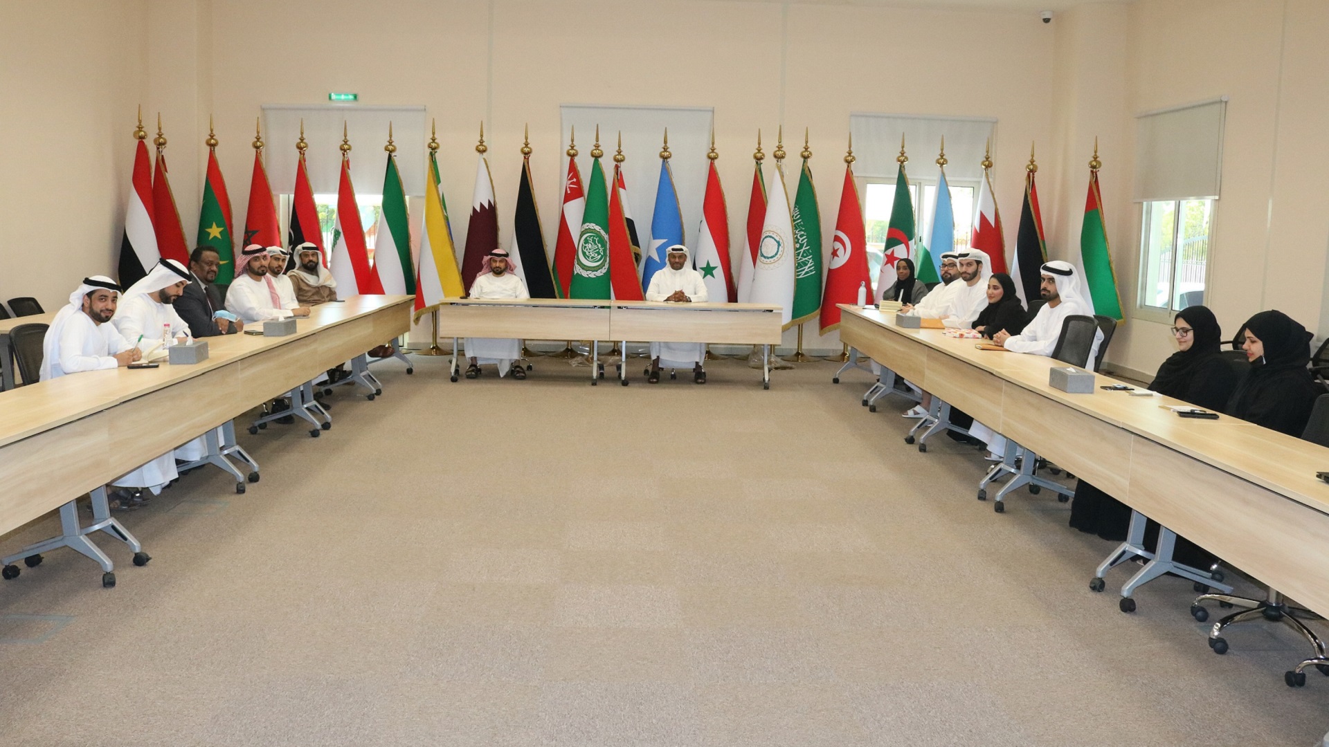 Image for the title: Al Baroot chairs APC organising committees meeting 