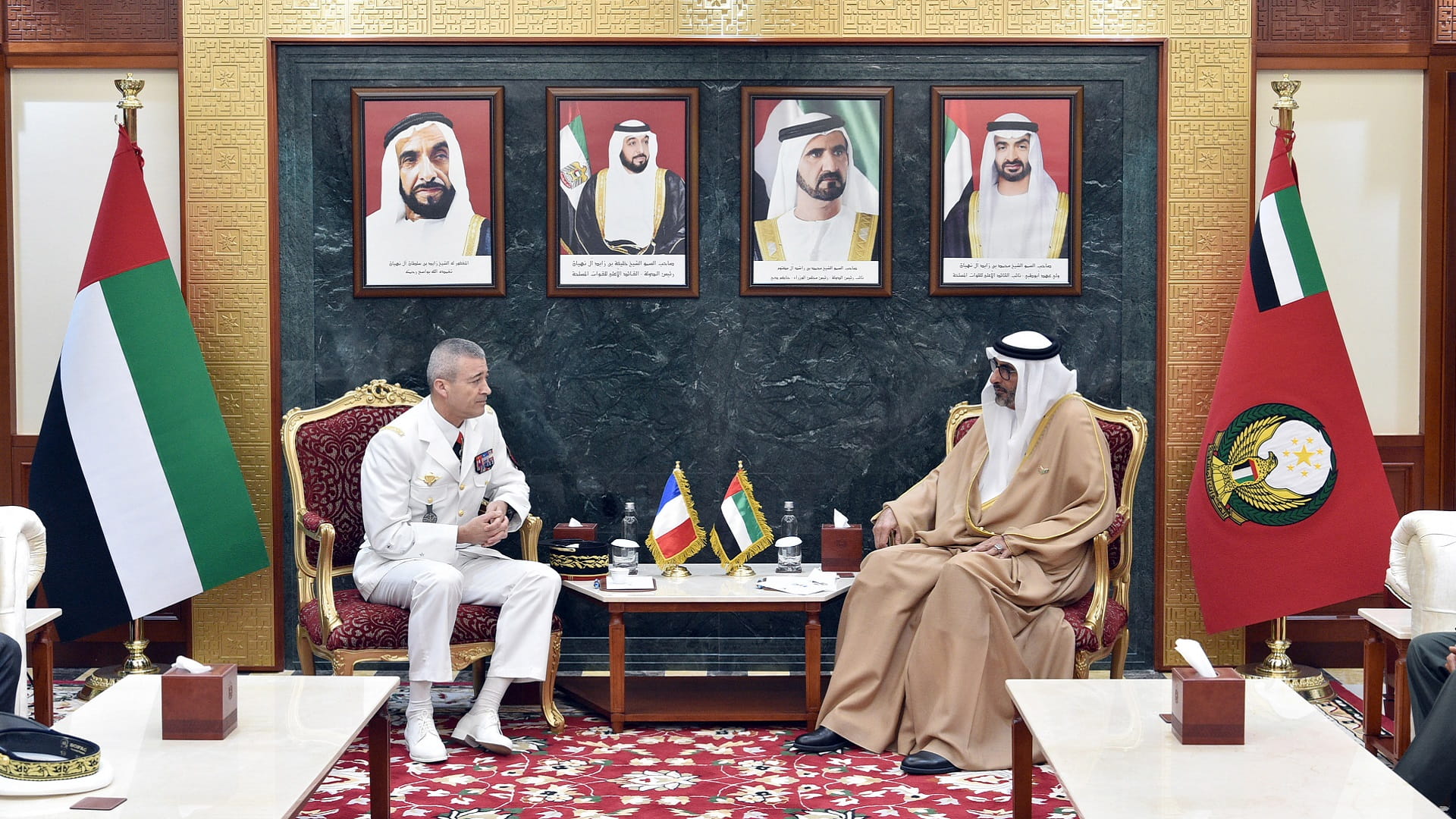 Image for the title: Al Bowardi receives Chief of Staff of French Army 