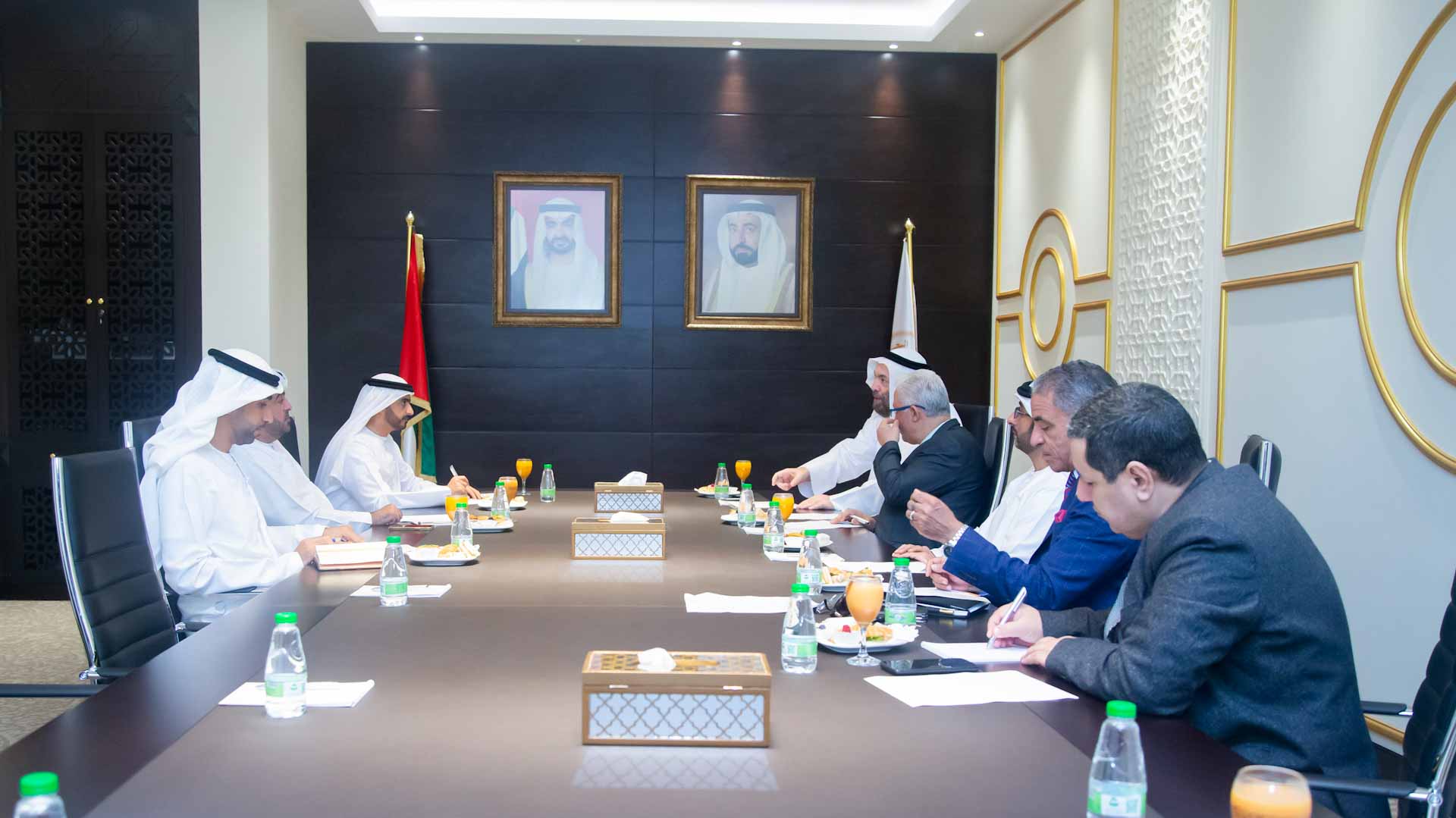 Image for the title: AQU receives delegation from AD Police College 