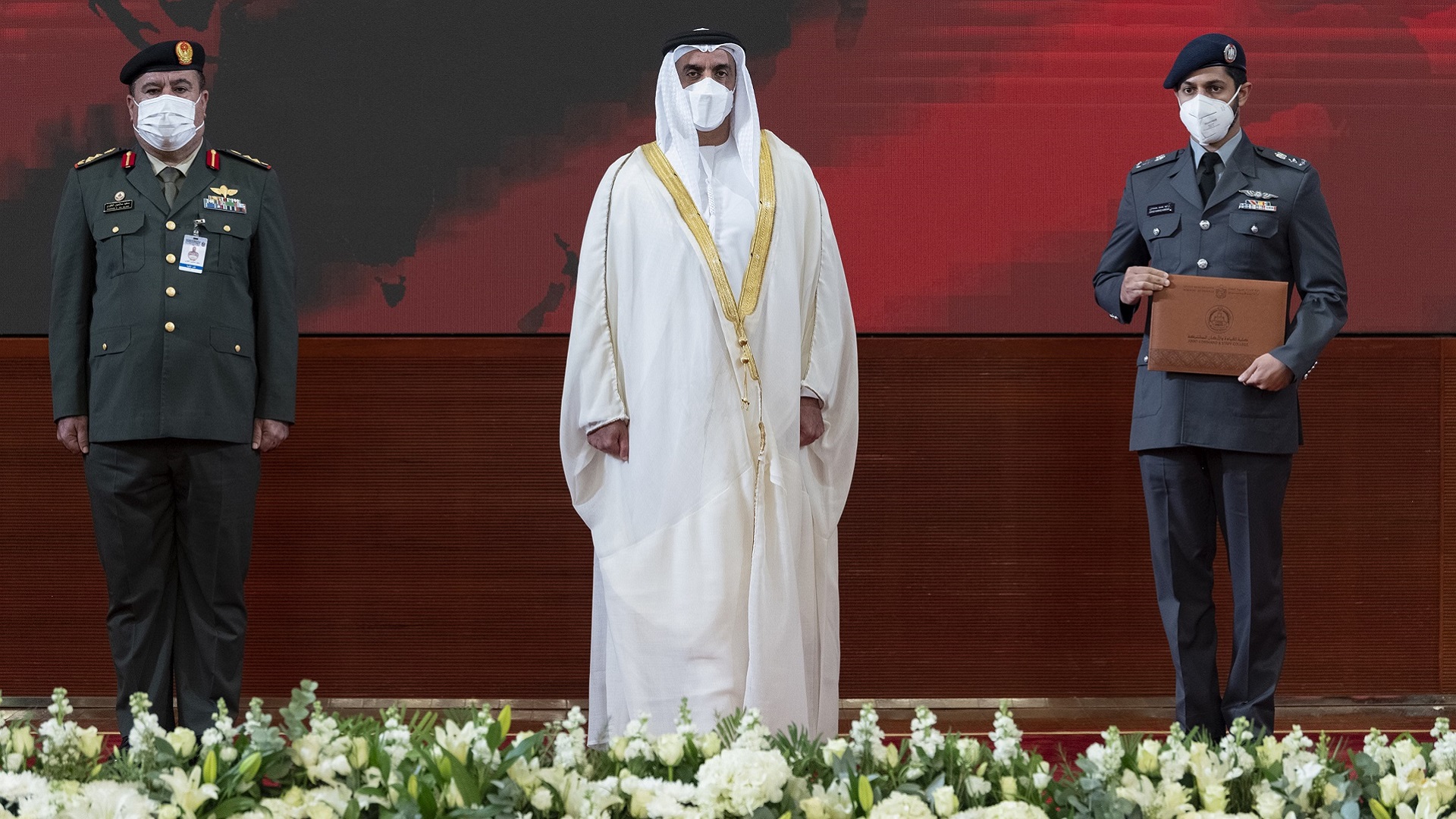 Image for the title: Saif bin Zayed attends JCSC’s 31st batch graduation 