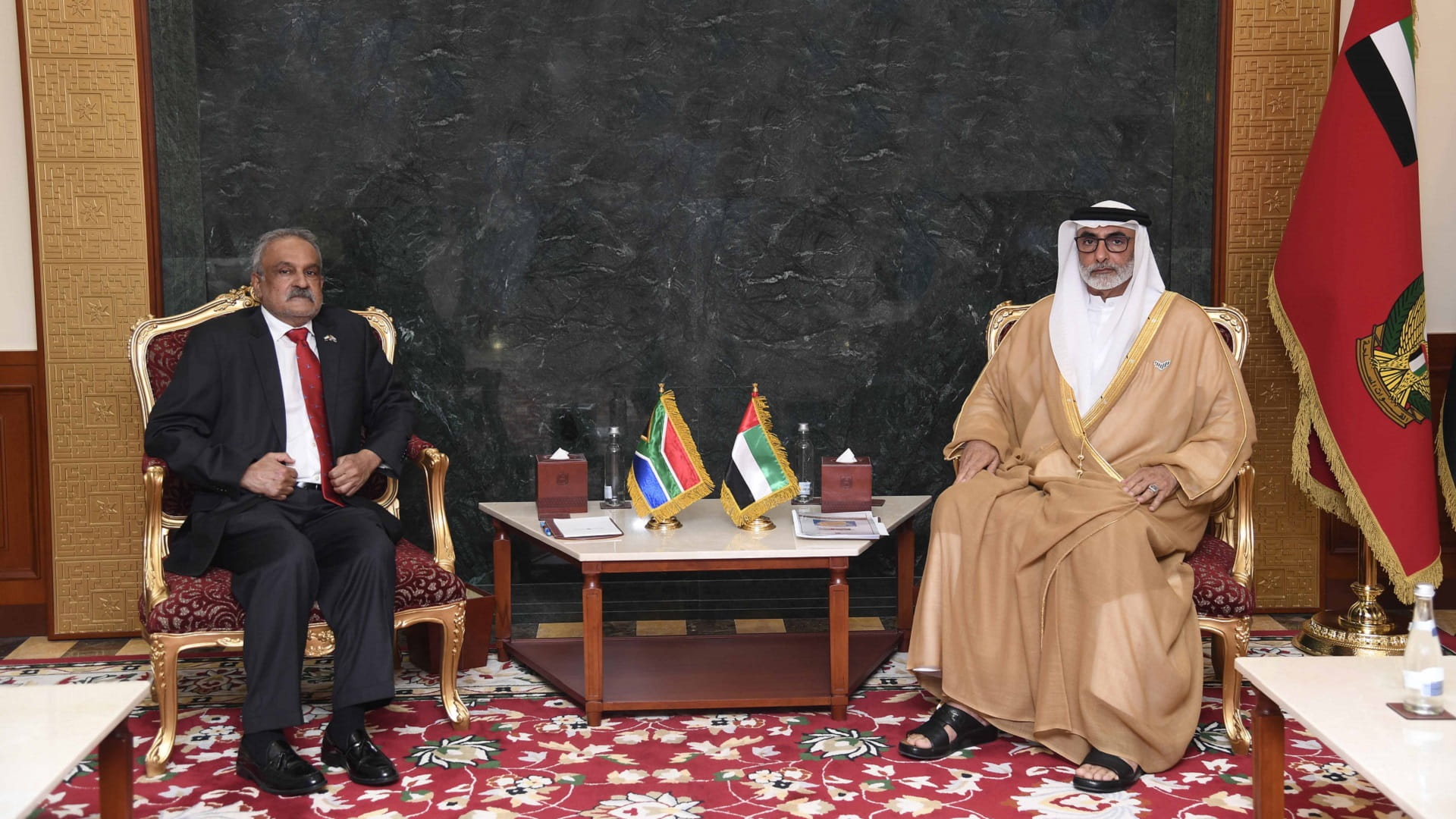 Image for the title: Al Bowardi receives South African Ambassador 