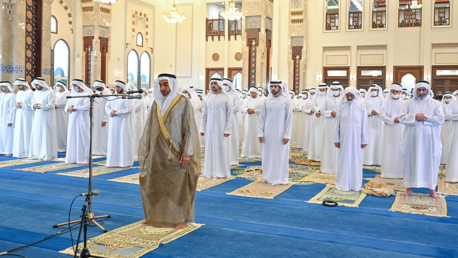 Image for the title: Dubai CP performs Eid Al Adha prayer at Zabeel Grand Mosque 