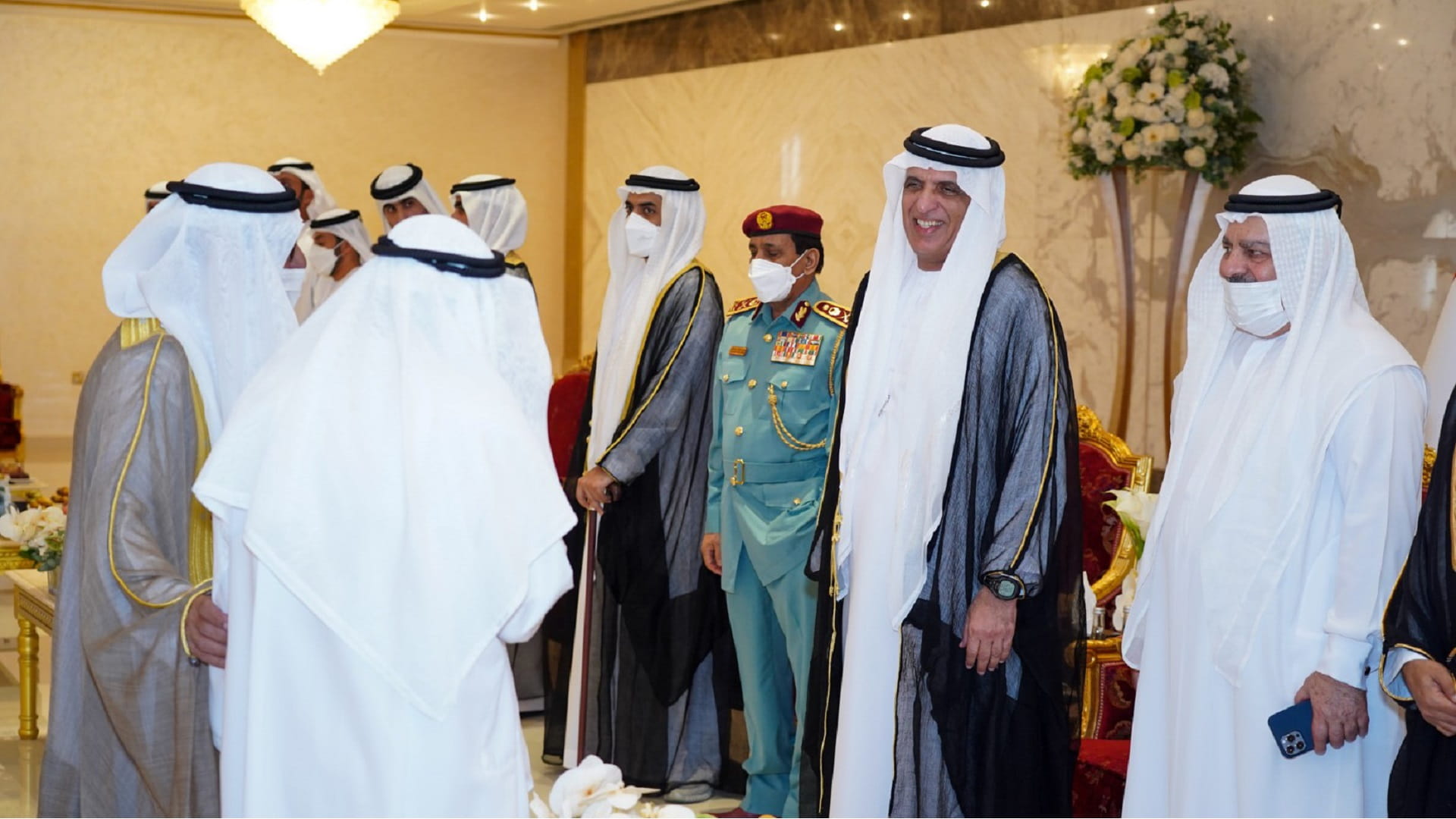 Image for the title: RAK Ruler receives Eid Al Adha well-wishers 