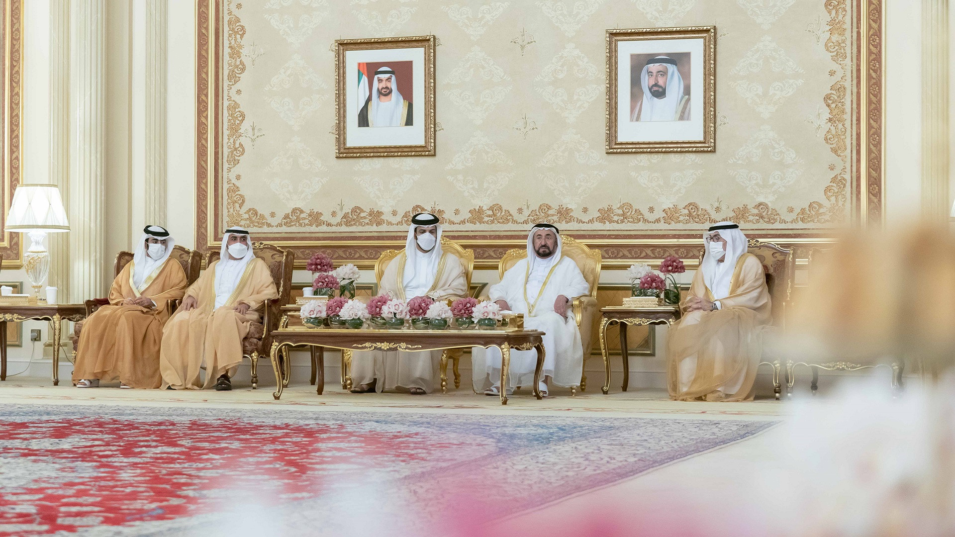 Sharjah Ruler Receives Eid Al Adha Well-wishers At Al Badi Palace