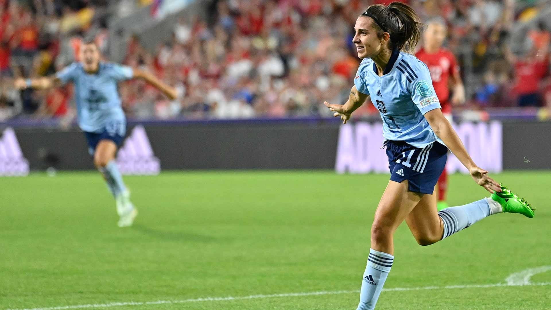 صورة بعنوان: منتخب إسبانيا يتأهل إلى دور الثمانية بكأس أمم أوروبا للسيدات 