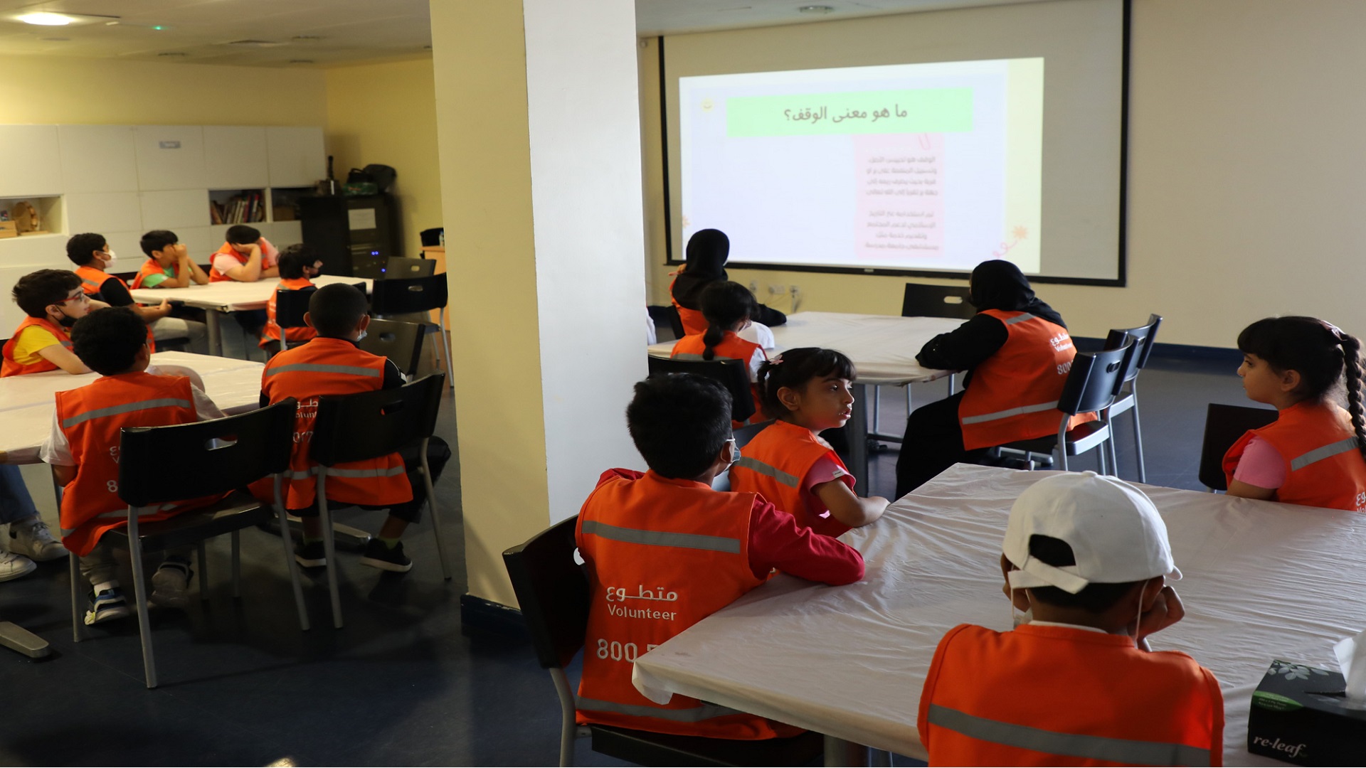 Image for the title: Department of Awqaf raises children’s awareness of role of waqf 