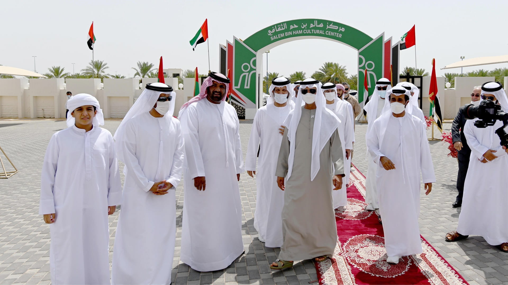 Image for the title: Nahyan bin Mubarak inaugurates Salem BinHam Cultural Centre 