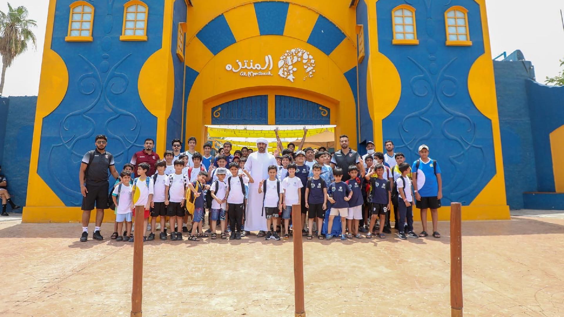 Image for the title: Participants in ‘Al Hamriyah Forum’ have fun at Montazah 