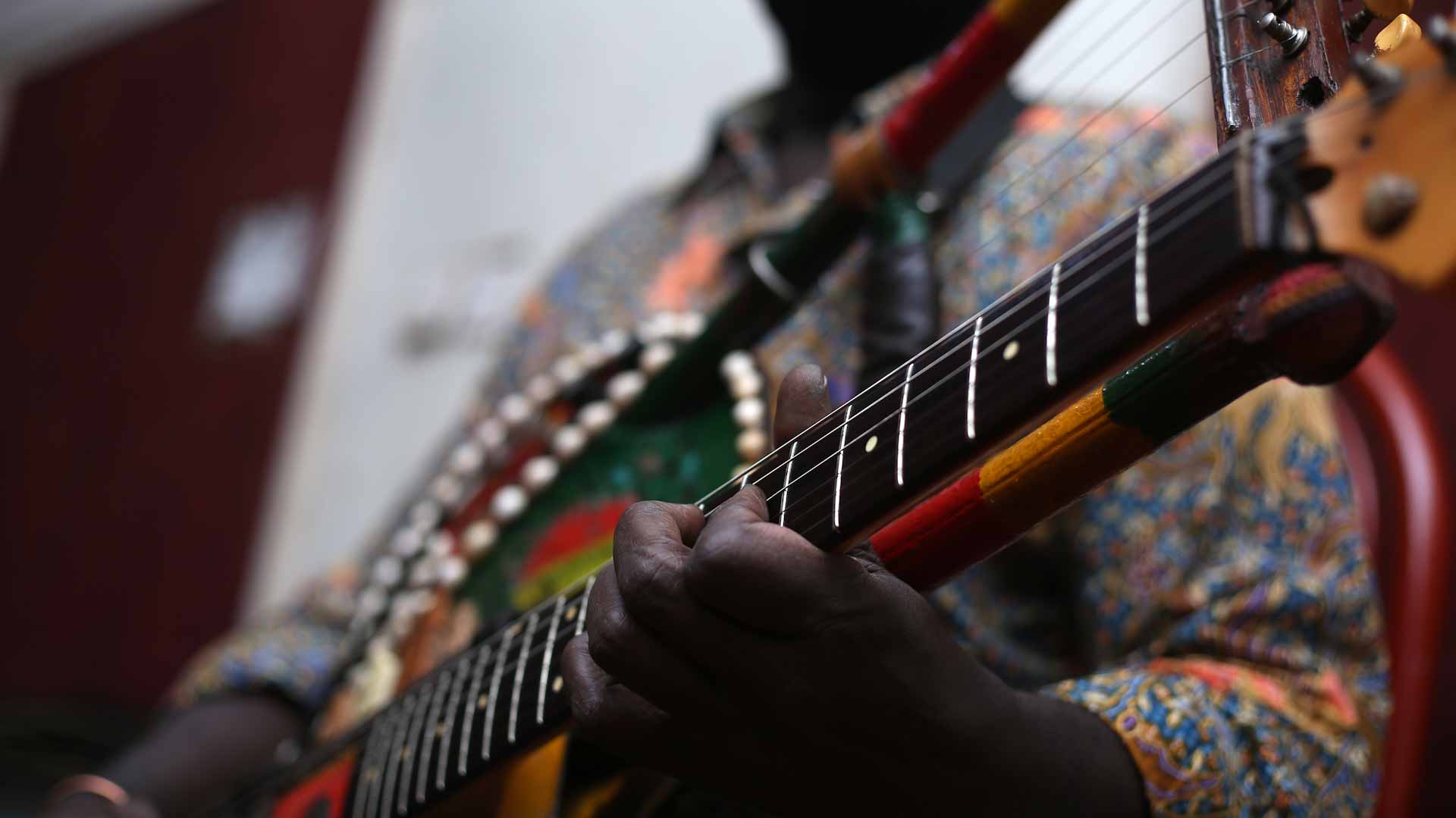 Image for the title: Sudan band's music empowers sidelined ethnic group 