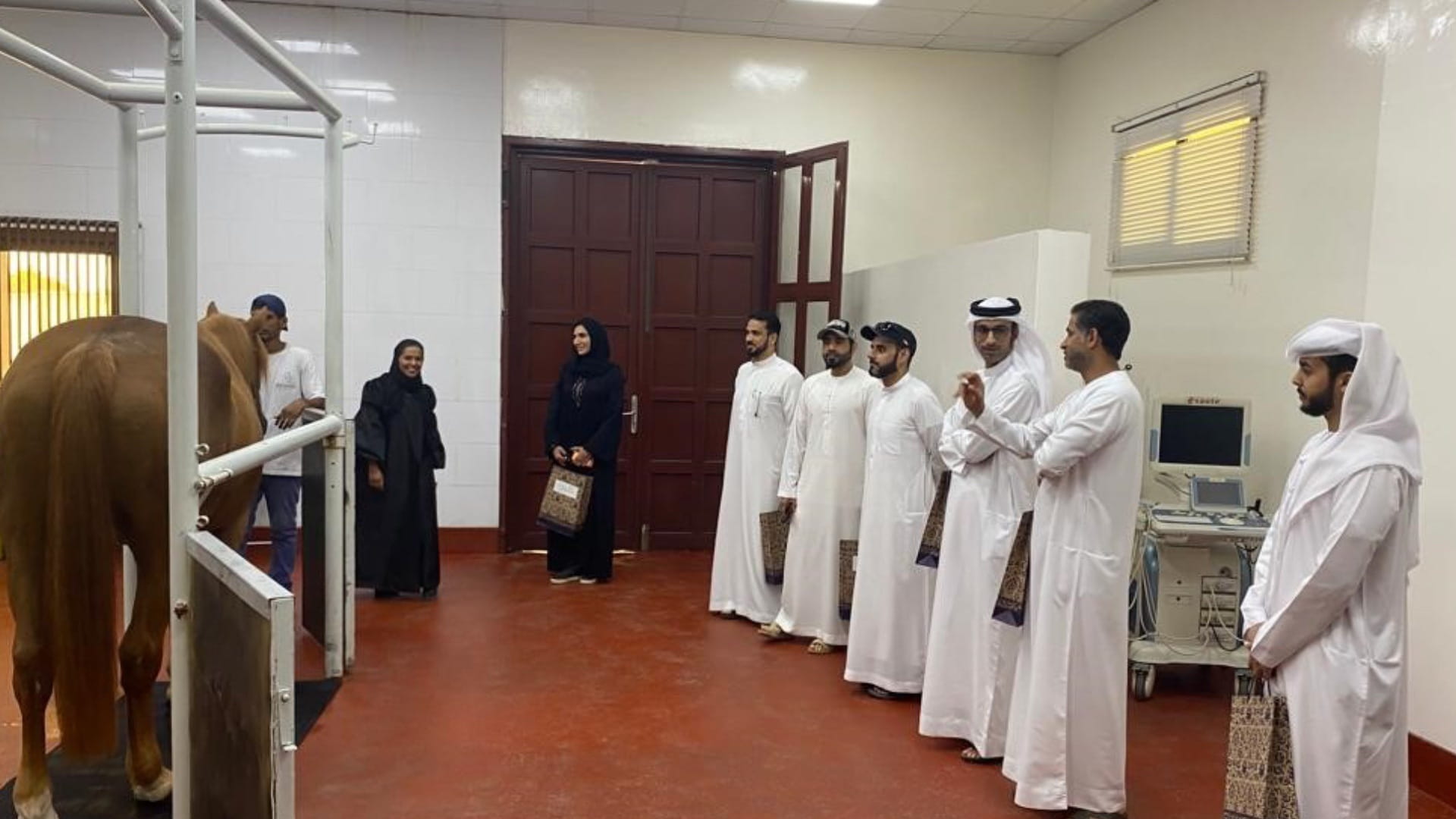Image for the title: Sharjah Equine Hospital organises veterinary education courses 