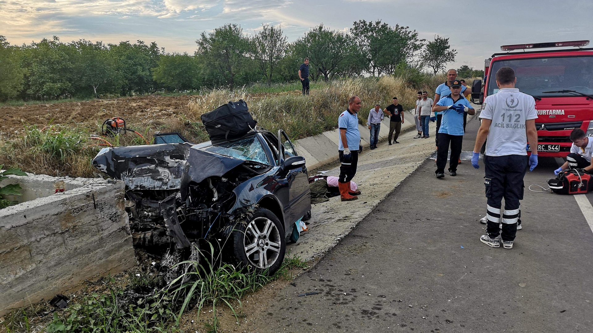 صورة بعنوان: 18 قتيلاً وجريحاً باصطدام مركبتين في تركيا 