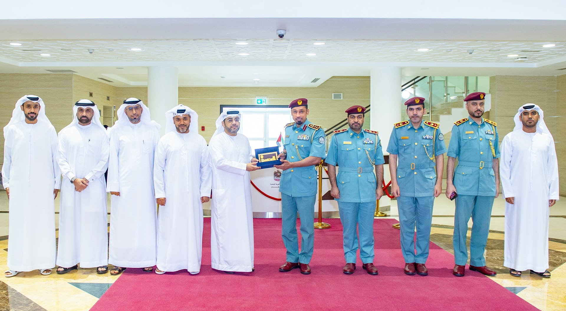 Image for the title: Eastern Region Police Department, CPP meet at Khorfakkan 