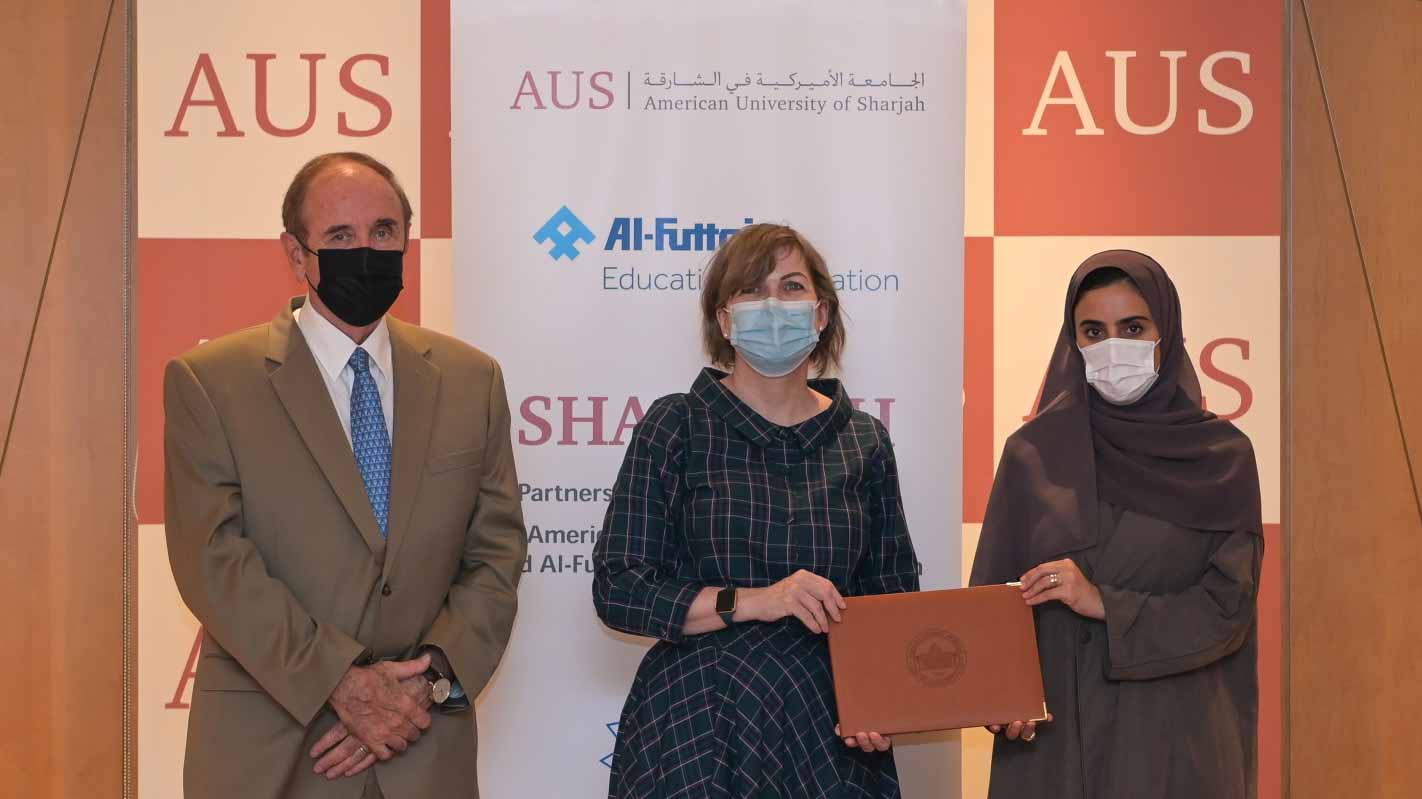 Image for the title: AUS signs MoA with Al Futtaim Education Foundation 