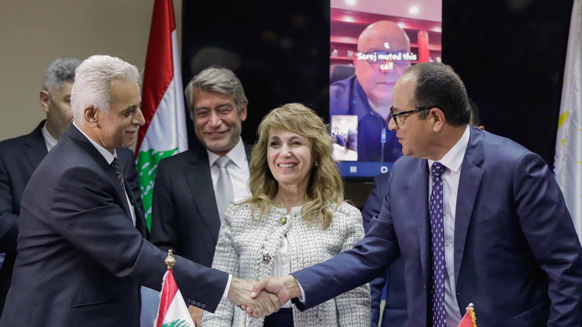 Image for the title: Lebanon signs gas deal with Egypt, Syria to boost grid 