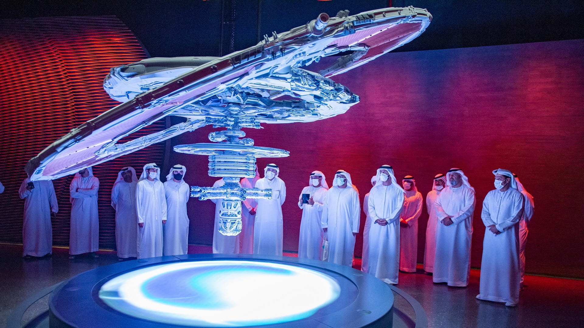 Image for the title: ERPD’s delegation visits 'Museum of the Future' in Dubai 