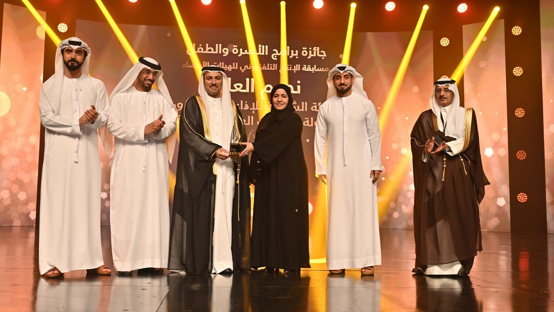 Image for the title: UAE wins 18 awards at 15th Gulf Radio and Television Festival 