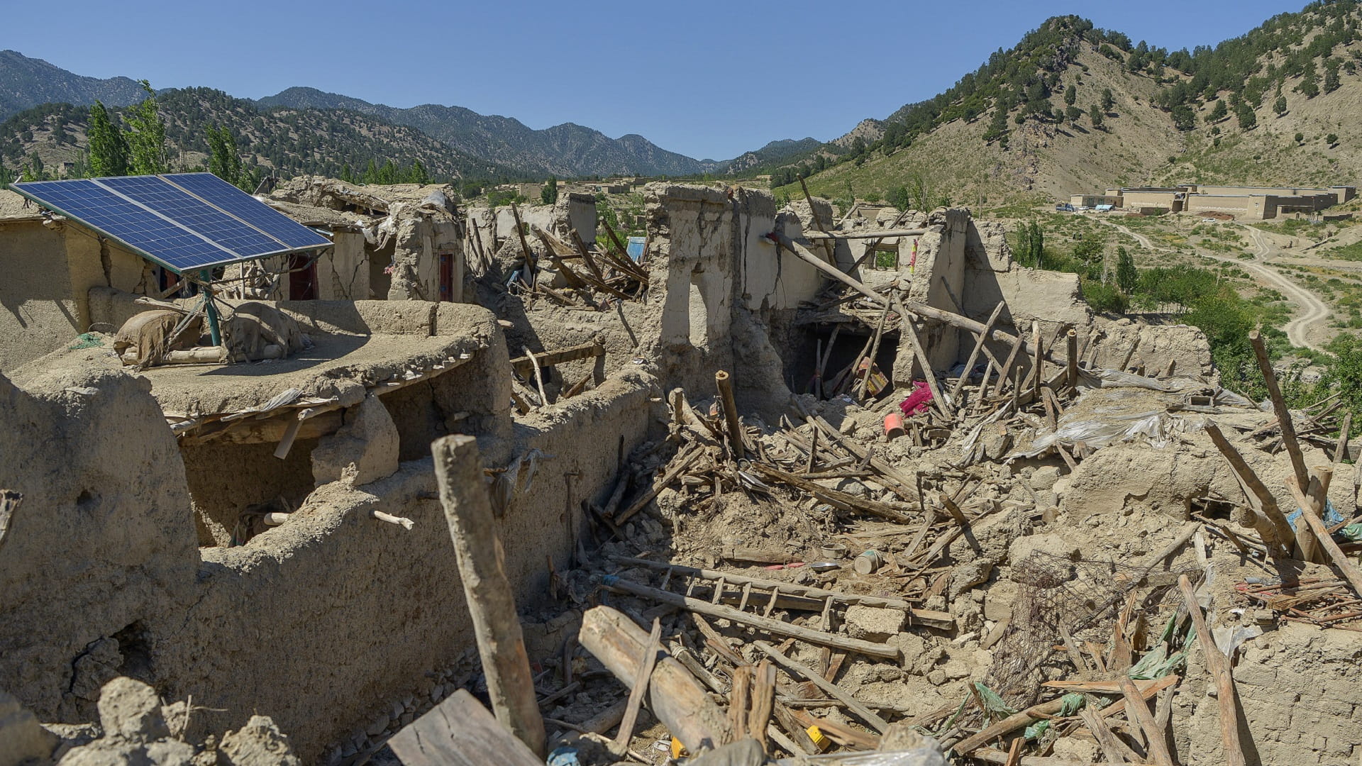 Image for the title: Afghanistan devastating earthquake casualty toll at 2700 