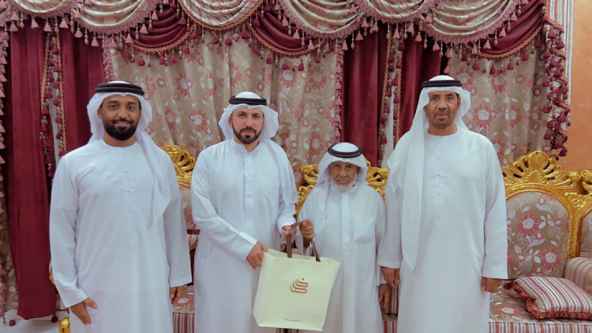 Image for the title: 'Al Subaihiya Council' visits elderly, follows up on their needs 