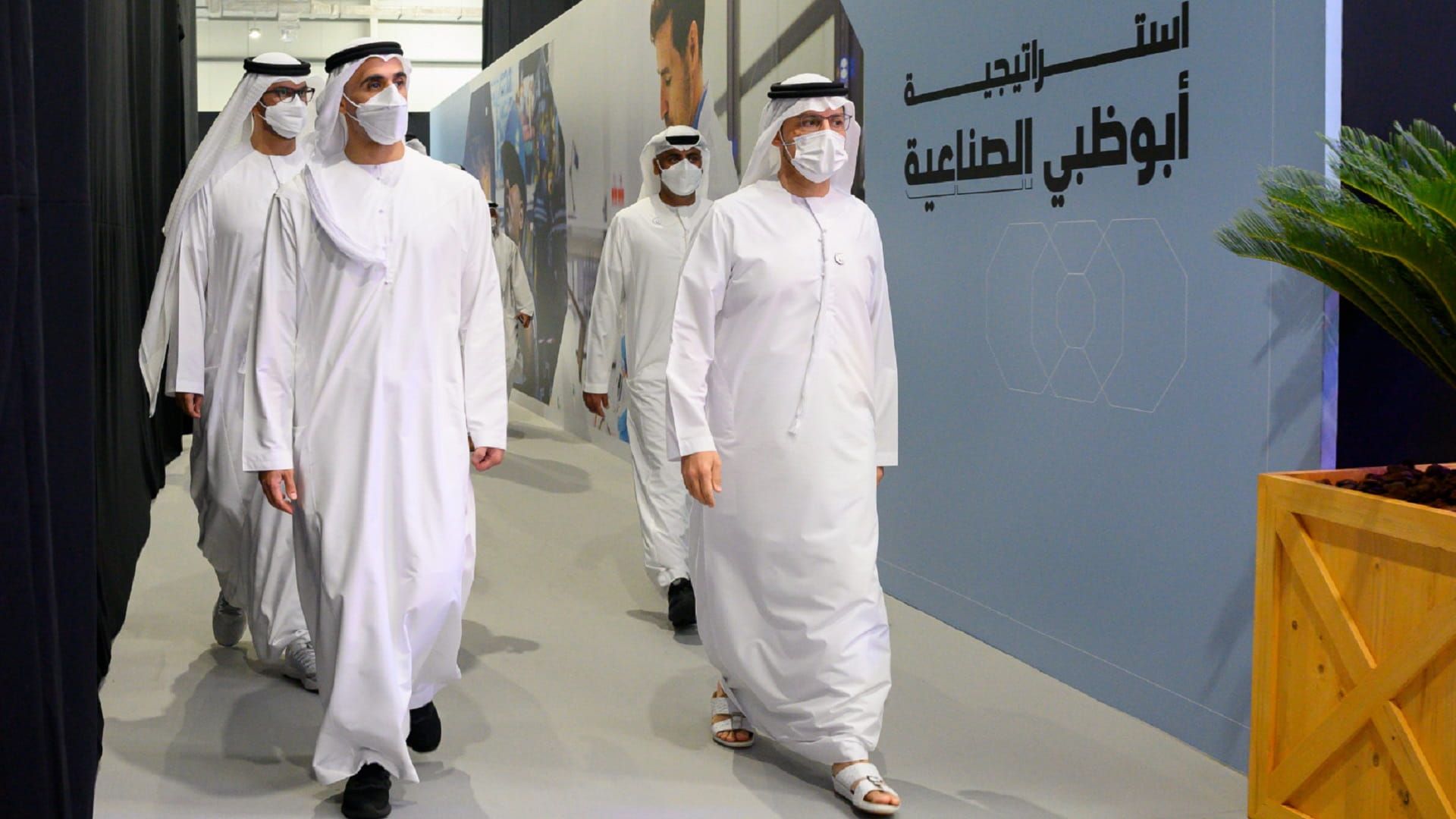 Image for the title: Khaled bin Mohamed bin Zayed launches AD Industrial Strategy 