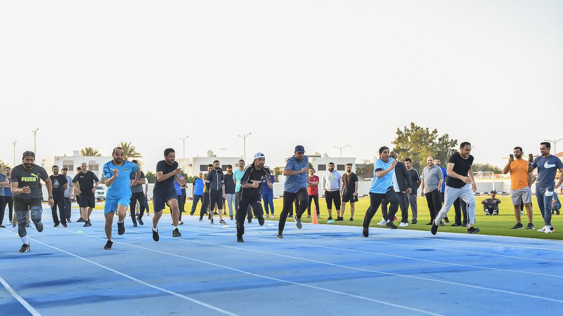 Image for the title: Al Shamsi attends the National Sports Day event 