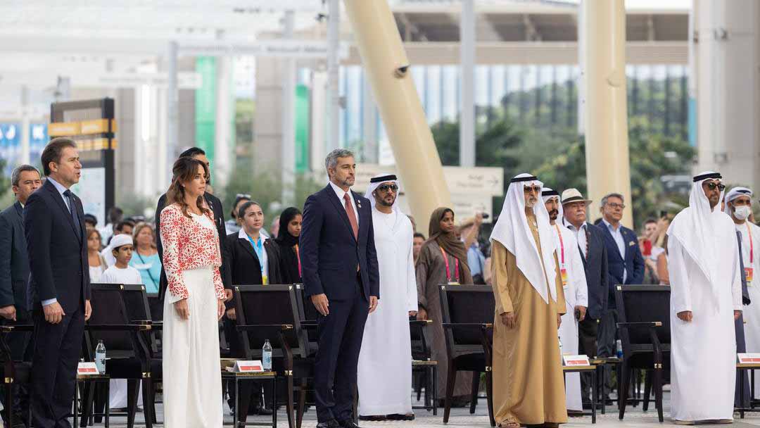 Image for the title: Paraguay's President attends National Day at Expo 2020 Dubai 