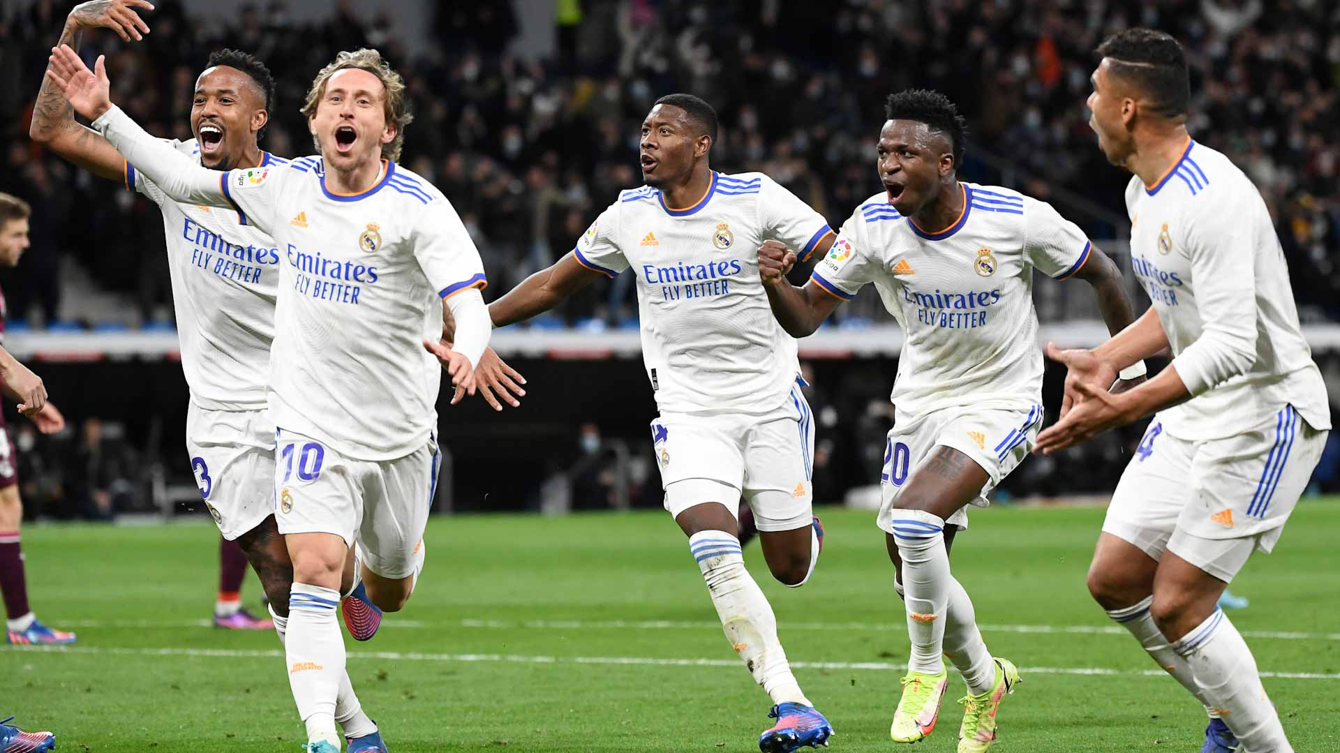 Image for the title: Future on hold as Real Madrid await PSG Champions blockbuster 