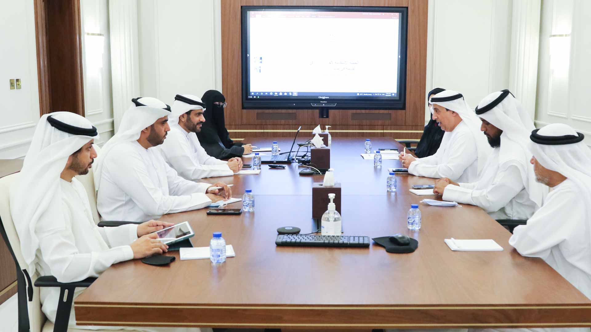 Image for the title: SDTPS, Dibba Al-Hisn Municipal Council discuss urban plans 