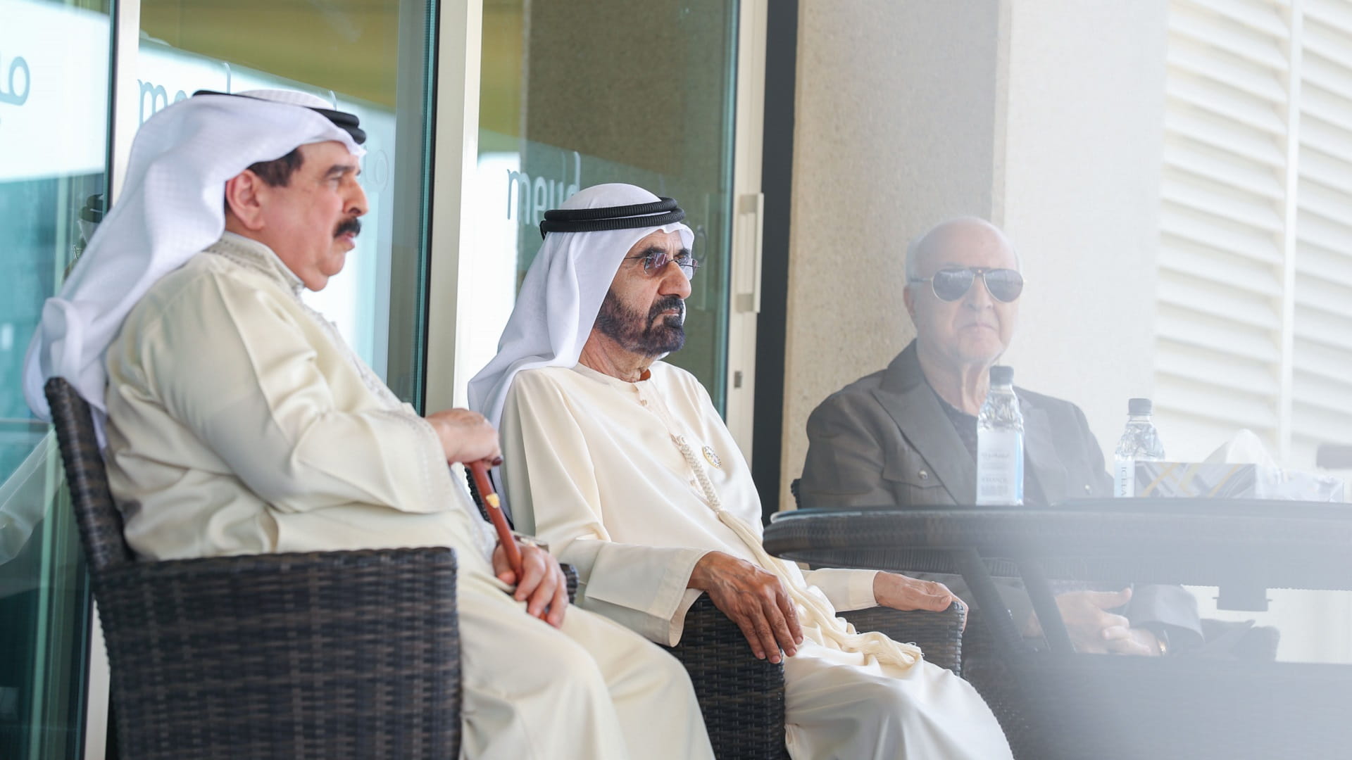 Image for the title: VP meets with King of Bahrain on sidelines of Endurance Festival 