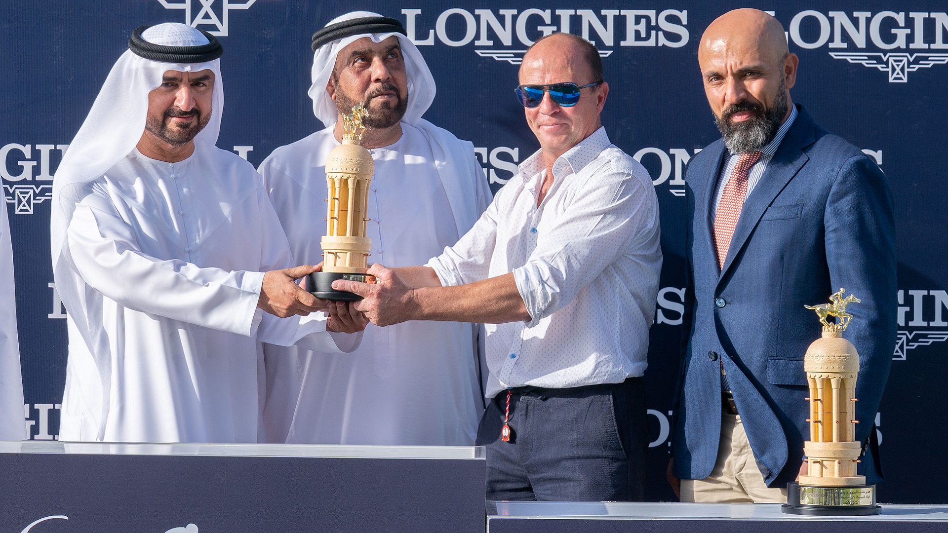 Image for the title: Abdullah bin Salem honours winner of Ruler of Sharjah Race Cup 