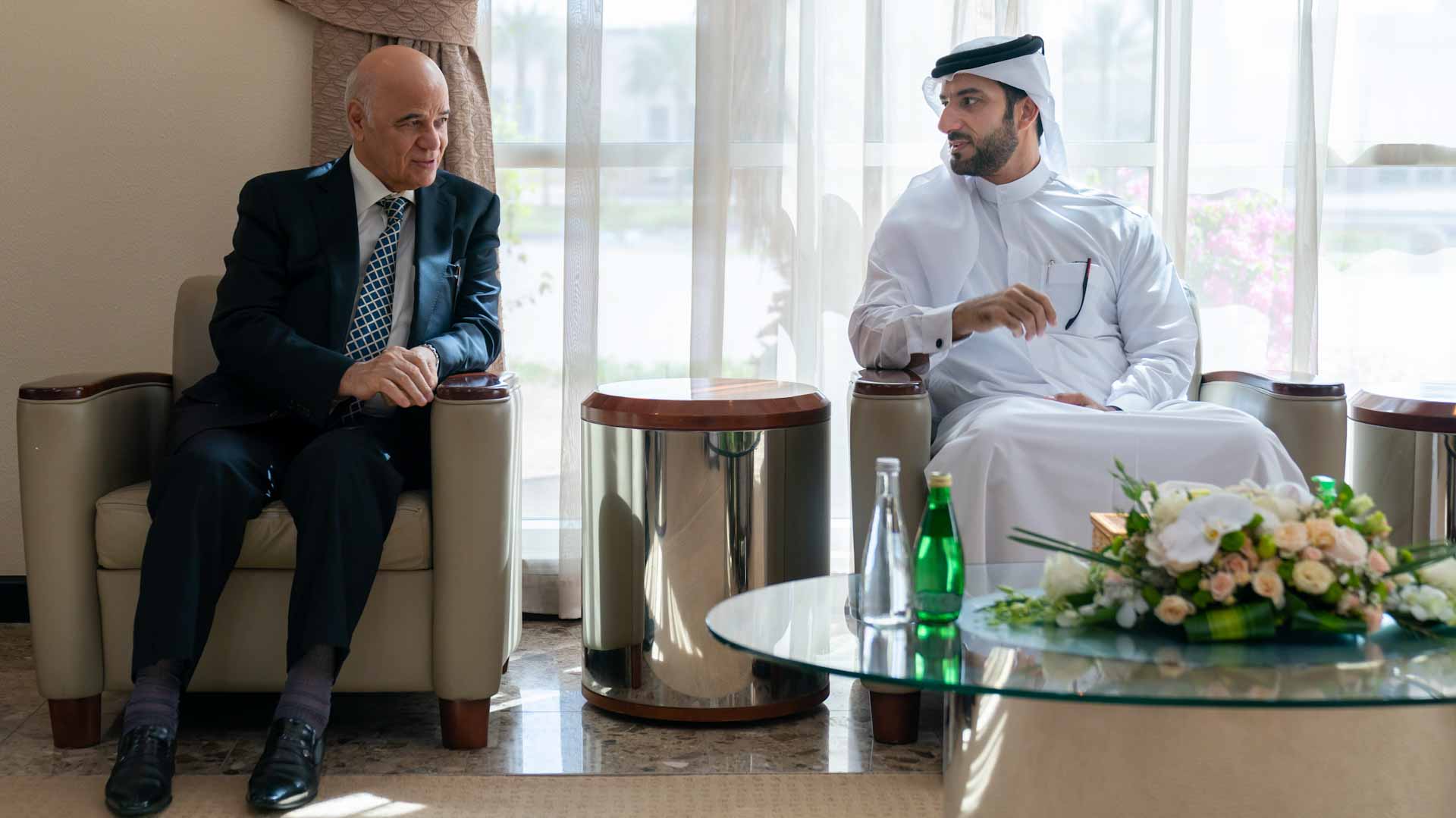 Image for the title: Sultan bin Ahmed opens Conference on Education in Post COVID19 