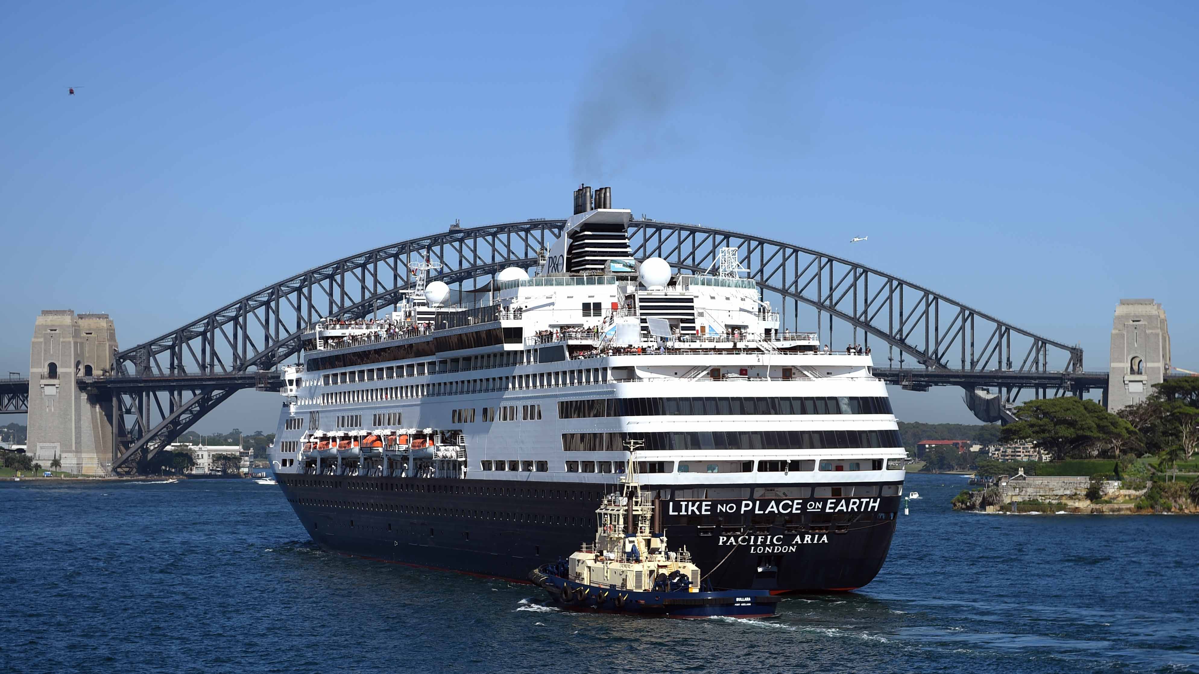 Image for the title: Australia to lift entry ban for cruise ships after two years 