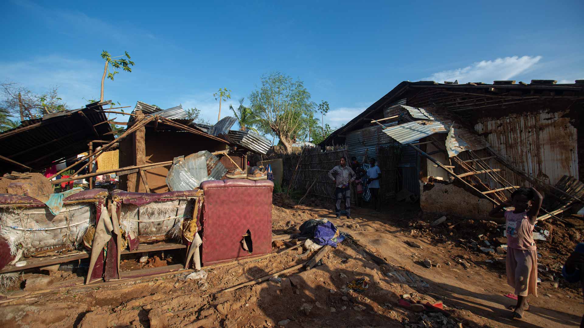 Image for the title: Mozambique cyclone death toll rises to 53 